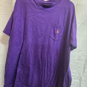 Purple Polo by Ralph Lauren Men's Shirt